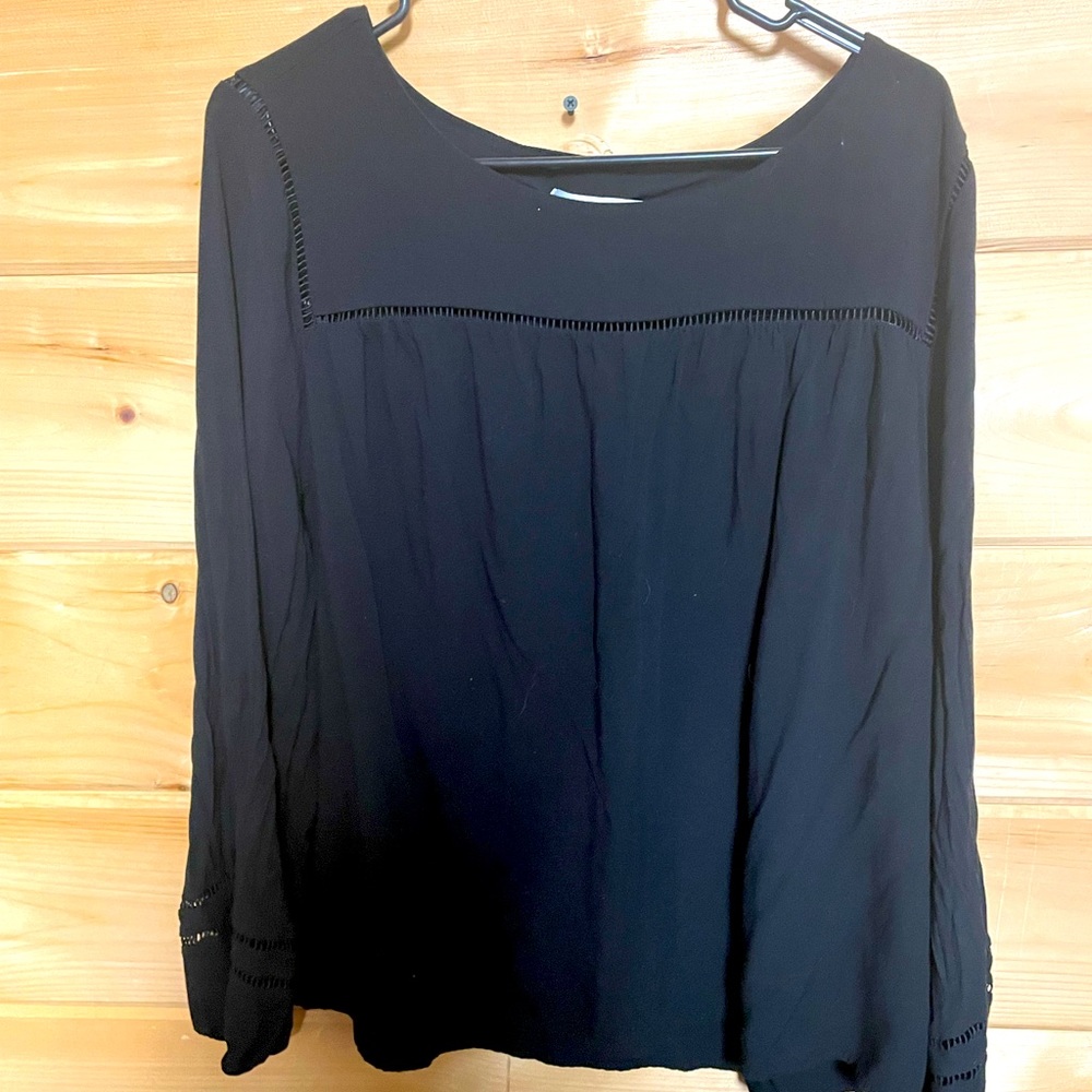 Time and true xxl black dress shirt